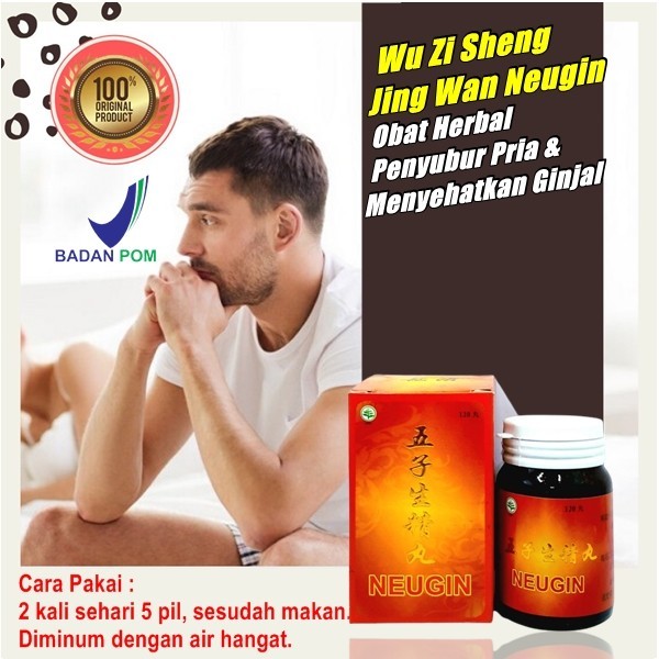 Obat cina penyubur pria sperma encer wu zi sheng jing wan neugin ASLI