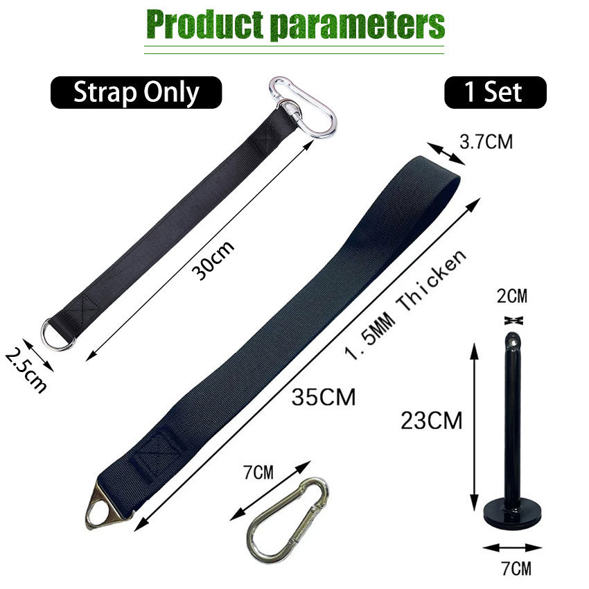 Strap Gym Fitnes Alat Fitnes Strap Gym Fitness Angkat Beban Loadpin Pulldown Katrol Tricep Angkat