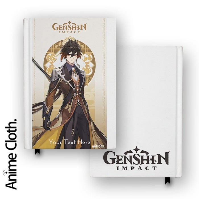 

Buku Catatan Notebook Genshin Impact Zhongli Custom Diary Hardcover
