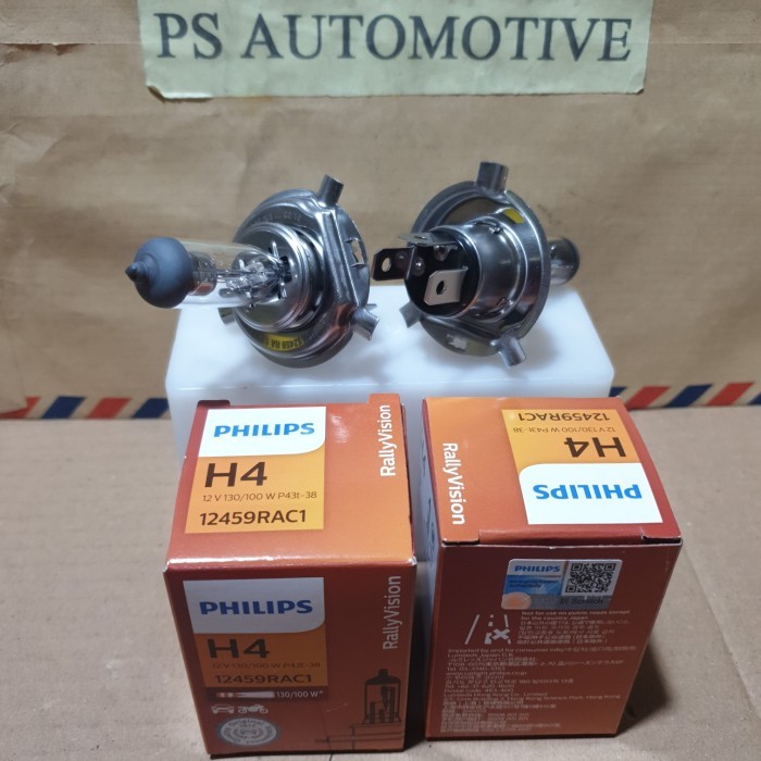 BOHLAM H4 12 V 130/100 WATT PHILIPS PART BARU