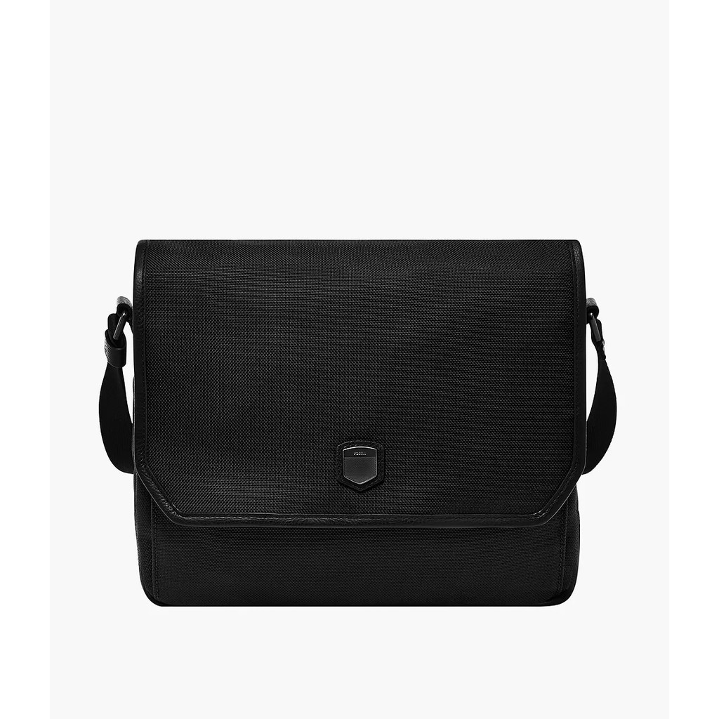 Fossil Hayes Courier Black Tas Pria MBG9628-001