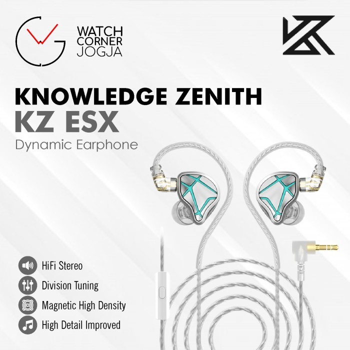 KZ ESX 10th anniversary BassHead Bass Earphone Headset with Mic