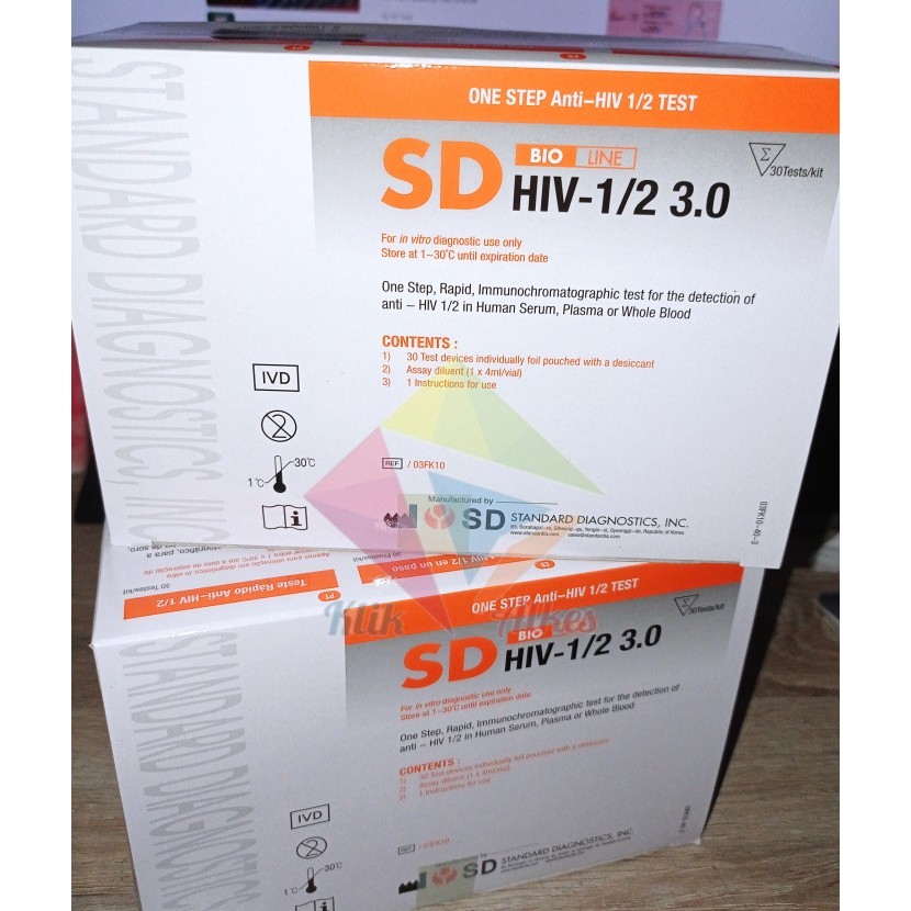 SD BIOLINE HIV 1/2 3.0 - 30 TEST