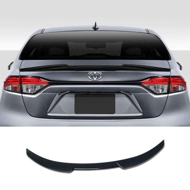 FOR Car Accessories Spoiler NEW Toyota Corolla 2019 2020 ABS Material Sedan Auto Trunk Rear Lip Wing