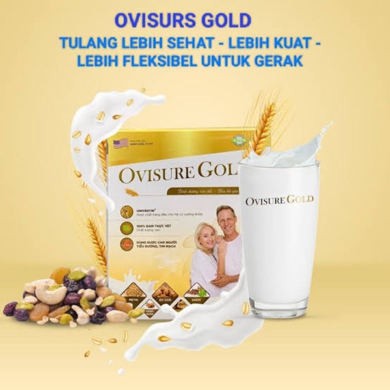 

1 BOX OVISURE GOLD PLUS MILK SUSU TULANG & SENDI VITAMIN NYERI SENDI ATASI PENGAPURAN TULANG OSTEOPOROSIS