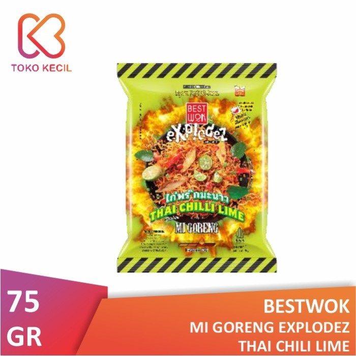 

Best Wok Mi Goreng Explodez Thai Chilli Lime 75gr