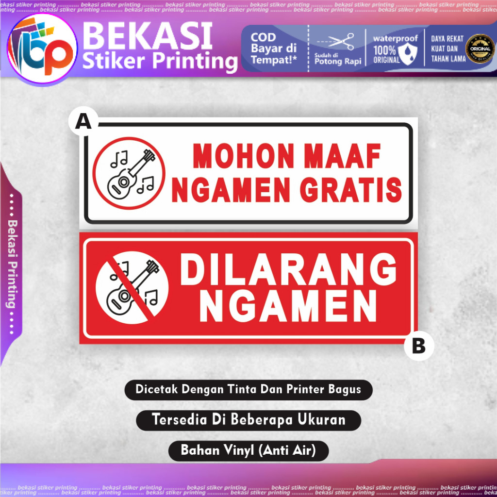 

Stiker Dilarang Ngamen Stiker Pengamen dilarang Masuk Stiker Ngamen Gratis
