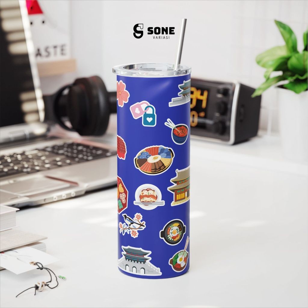 

Stiker Pack Korean Aesthethic Sticker Vinyl Waterproof Casing HP Laptop Tumbler