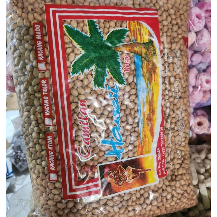 

HAWAII kacang Atom hawai Ball isi 4kg