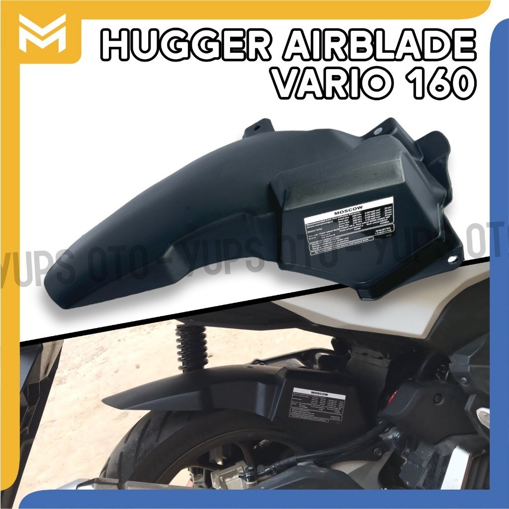 HUGGER VARIO160 VARIO 160 SPAKBOR KOLONG VARIO 160 KEYLESS ABS CBS TAHUN 2022 2023 / HUGER V160 AIRB