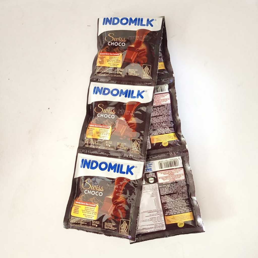 

Indomilk kental manis swiss choco sachet 6 x 37g