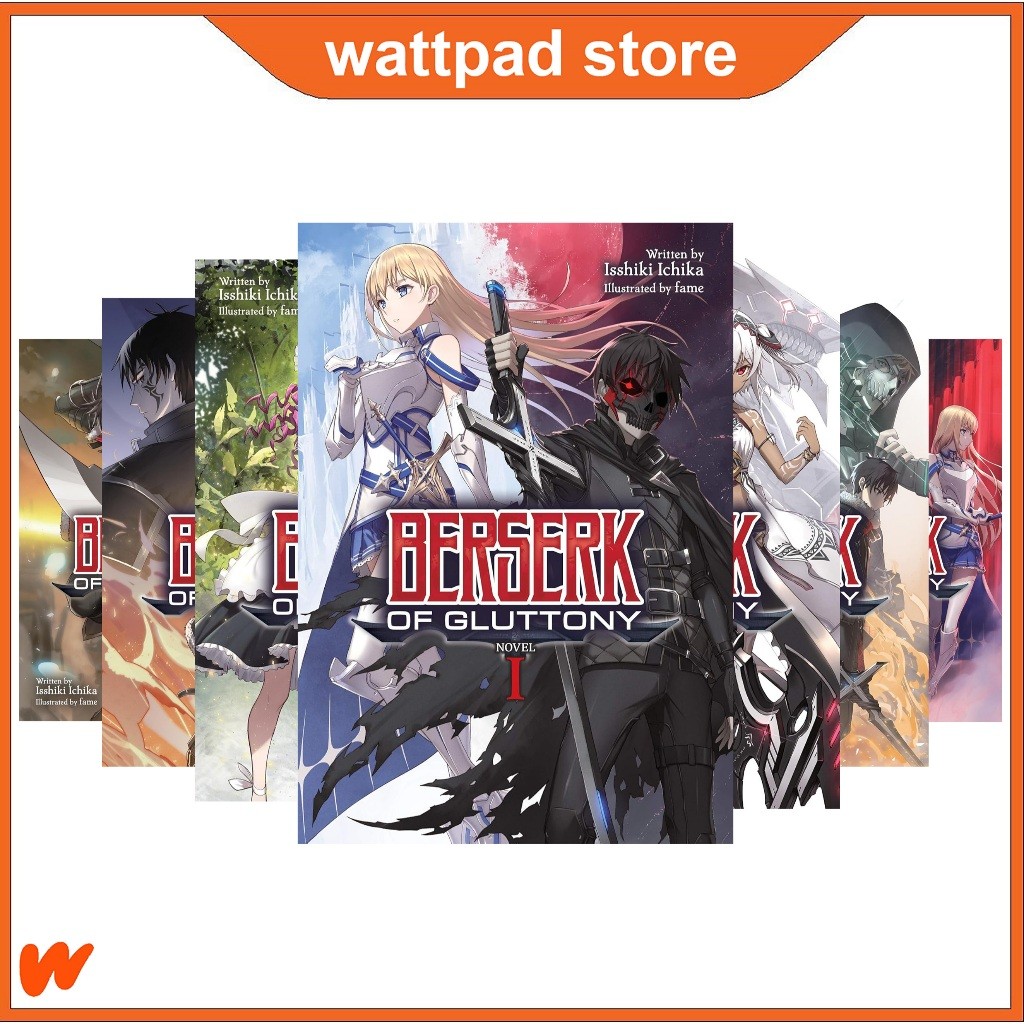 Berserk of Gluttony (Light Novel) (8 book series)