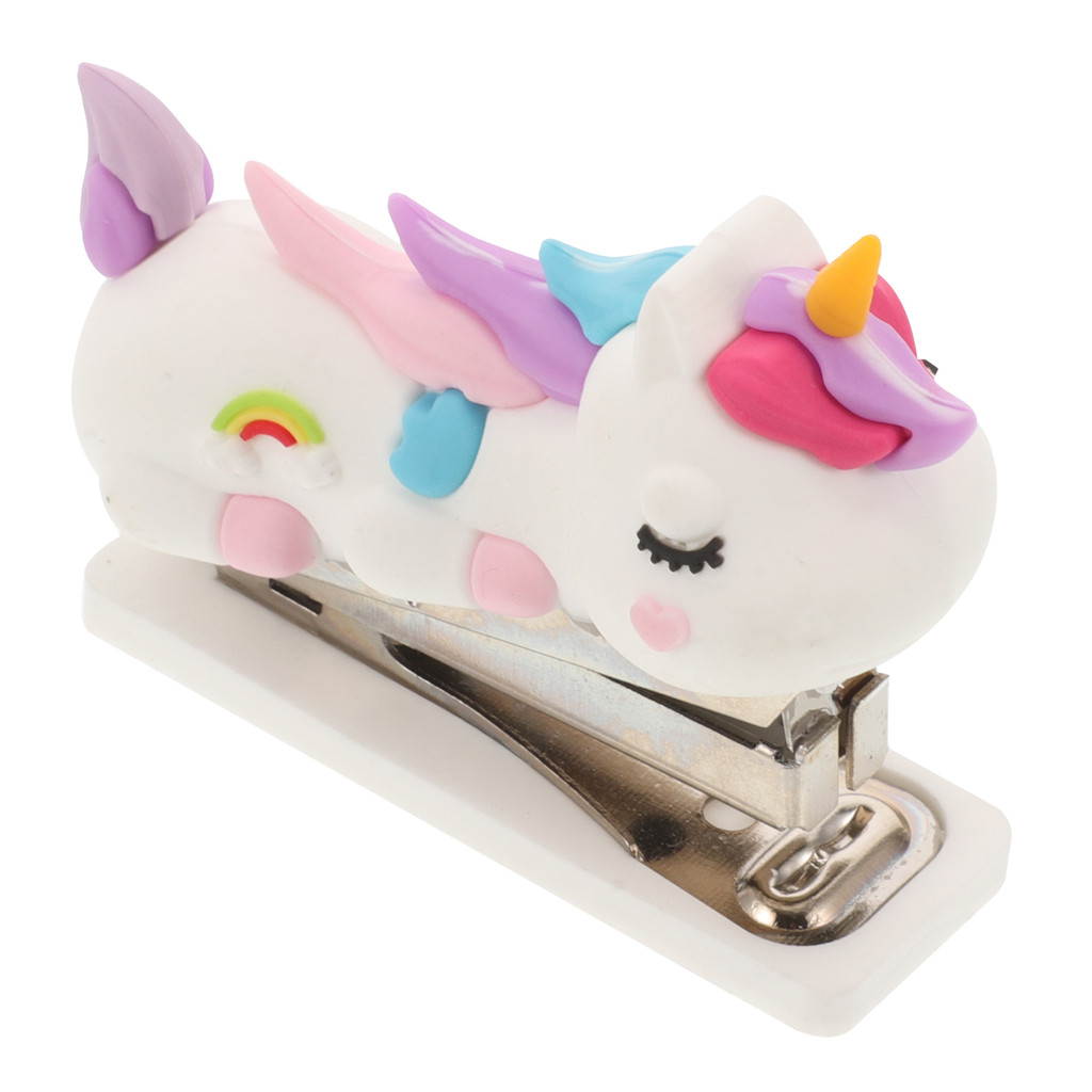 

Mini Stapler Decorative Hand Reusable Stationery Book Home Accessory Desk Office