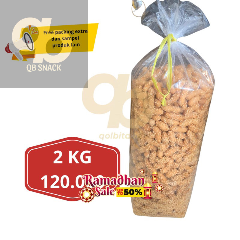 

QB - 2 KG KECIPUT WIJEN / CIPUT WIJEN SNACK PERBALL BALL GROSIR