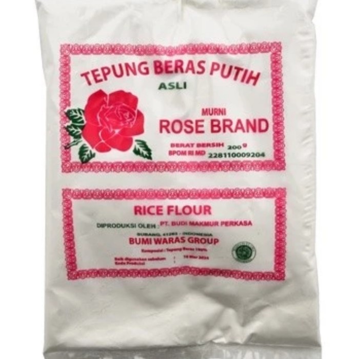 

rose brand tepung beras 200gr