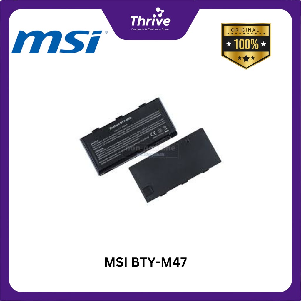 Batterai MSI BTY-M47