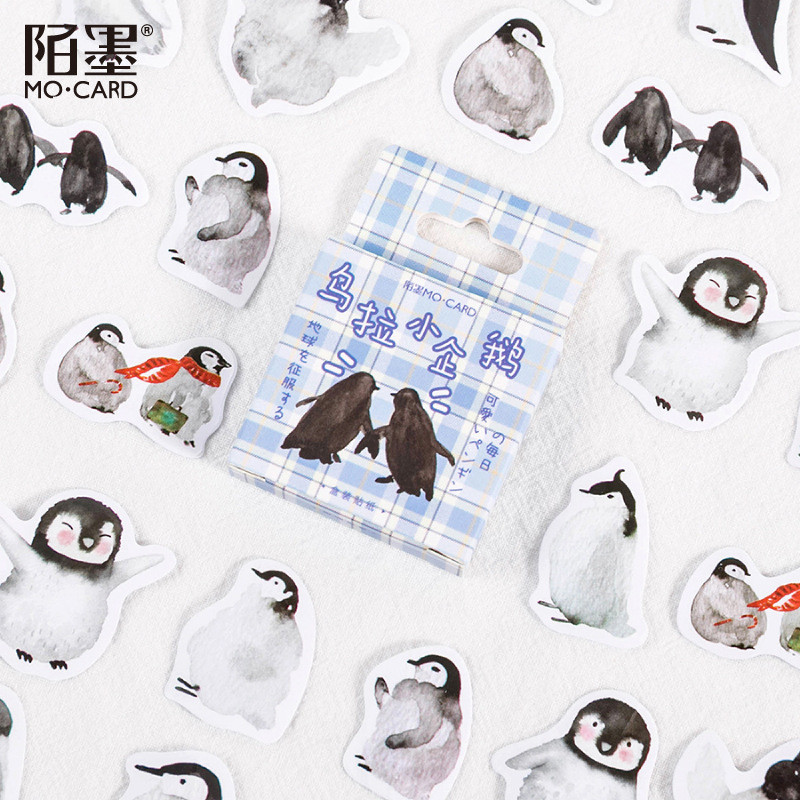 

45pcs Kawaii Stationery Stickers Little Penguin School Diary Planner Decorative Mobile Stickers Scrapbooking DIY Craft Stickers