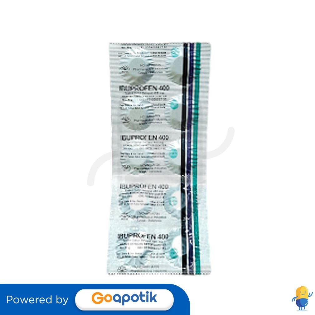 Ibuprofen Novapharin 400 Mg Strip 10 Tablet