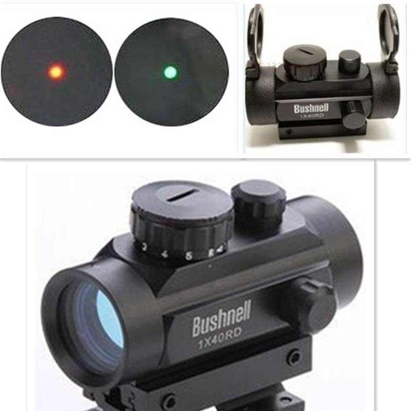 NR Redot 1x40 Rd Red Dot Busnell Laser Redot Redot Scope Barry Teleskop Bushnell Reddot 1x40 Green