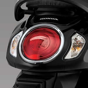Garnish Tailight Aksesoris Original Honda Scoopy Prestige 2021 - 2023