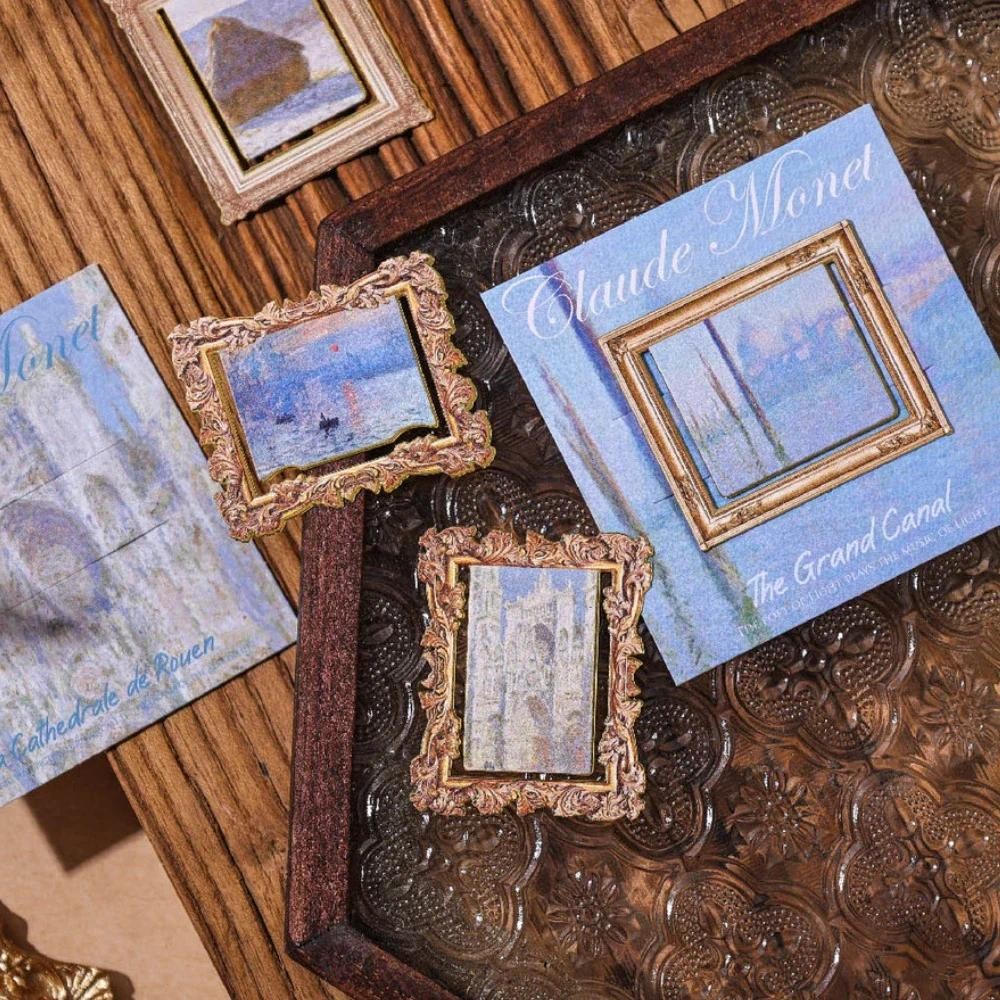 

Creative Painting Metal Bookmark Retro Bookmarks Cute Book Page Holder Aesthetic Stationery Reading Accessories School Supplies