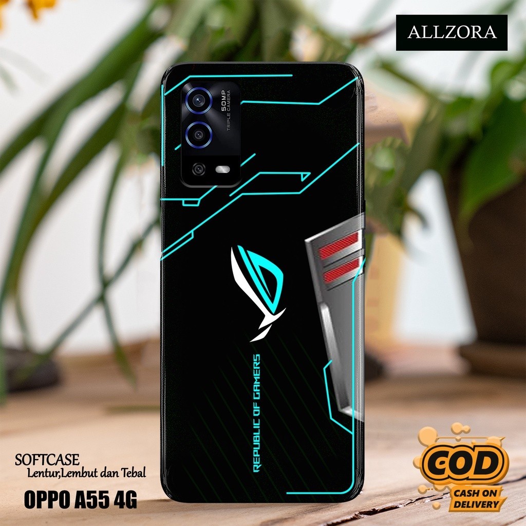 Case Oppo A55 4G Terbaru - Fashion Case GAMING - Casing Hp Oppo A55 4G Terbaru - Softcase Hp Oppo A5