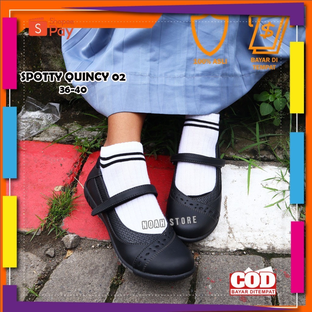 UKURAN SIZE 37 38 39 40 41 42 43 44 45 / NOAH - Pantofel Wanita SPOTTY Quincy 02 36-40 / Sepatu Pant