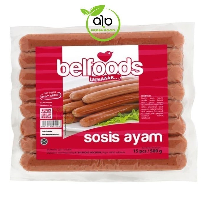 

BELFOODS UENAAK SOSIS AYAM 500GR - BEST Fresh Food