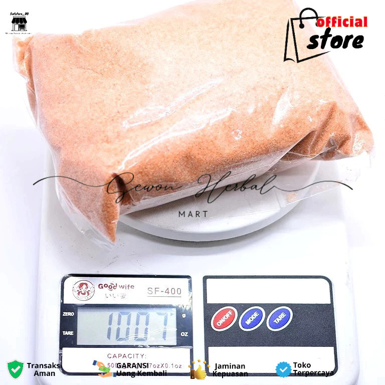

Garam Himalaya Pink Salt Kemasan 1 Kg Murah Asli Ori