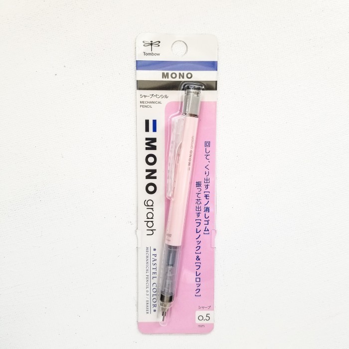 

Tombow Mechanical Pencil Mono Graph 0.5mm Pastel Color - C Yellow 136B