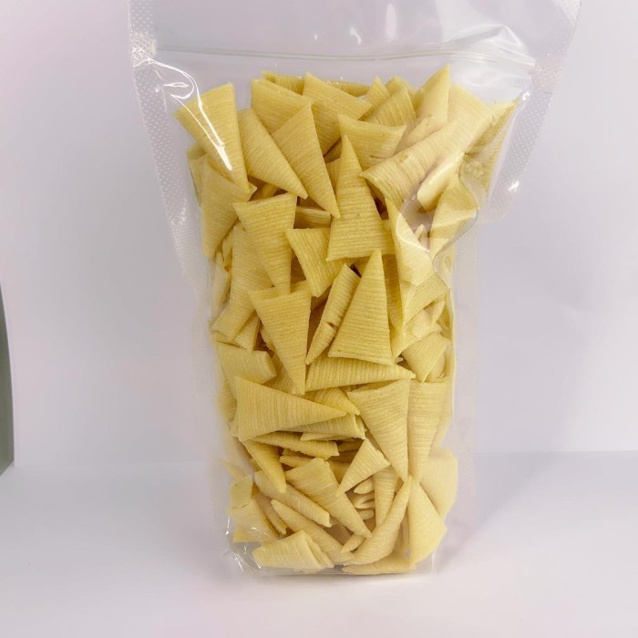 

Kerupuk Kentang Tortilla Taro Kerucut Mentah 500Gr