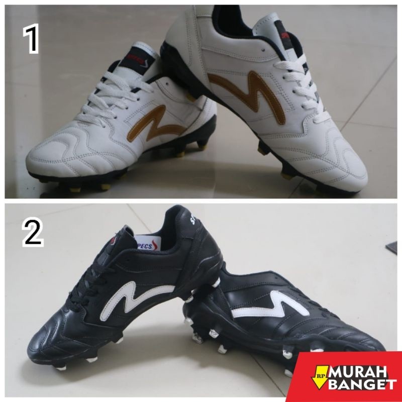 Sepatu specs keren- sepatu bola SPECS kulit premium high quality