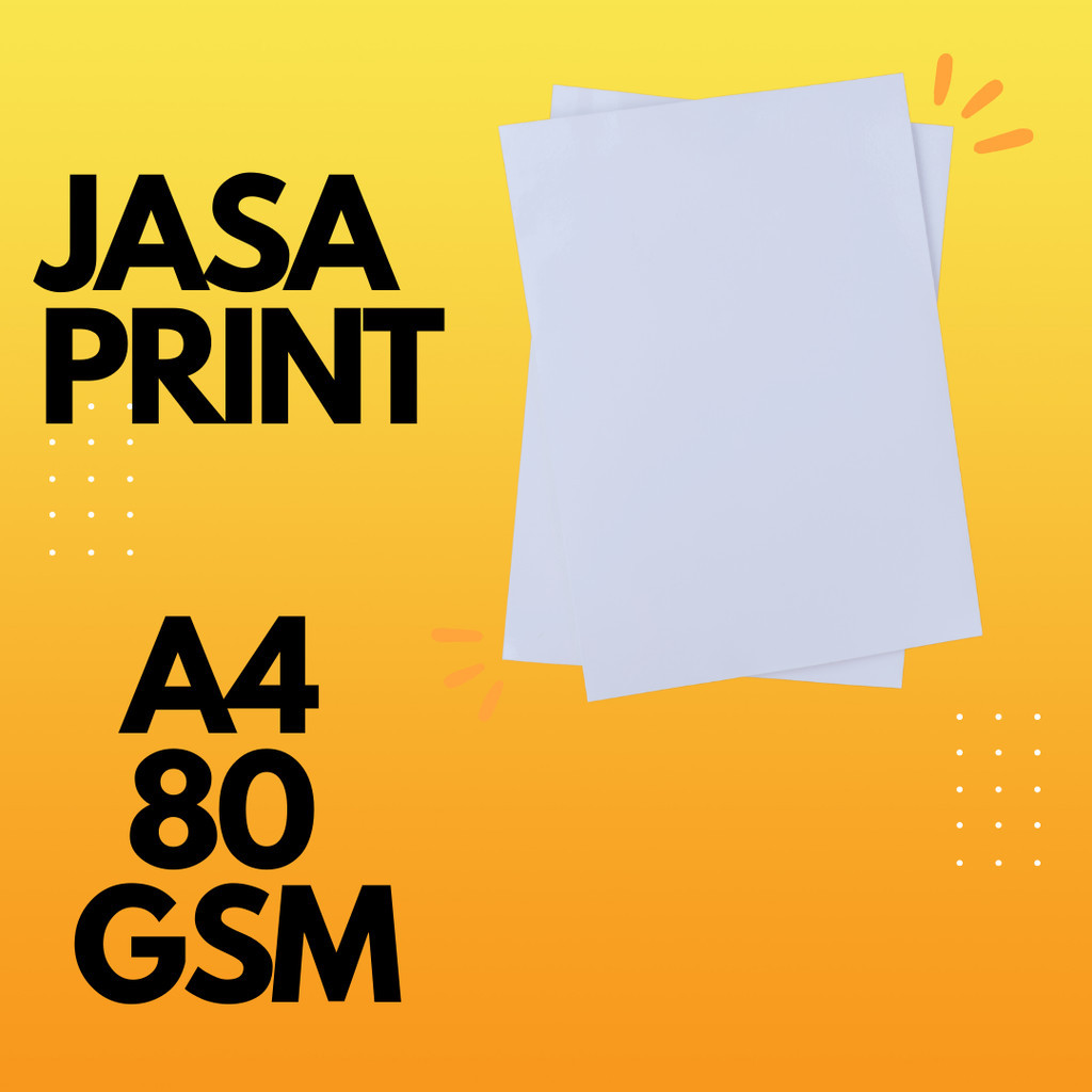 

jasa print A4 80 gsm warna