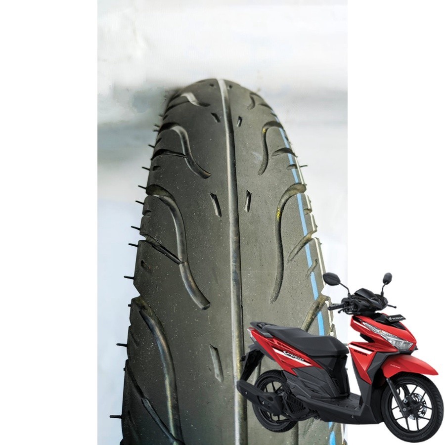 BAN VARIO 125 LED  DEPAN UKURAN 80/90 RING 14 NON TUBLES MERK FEDERAL FT 235  TERJAMIN