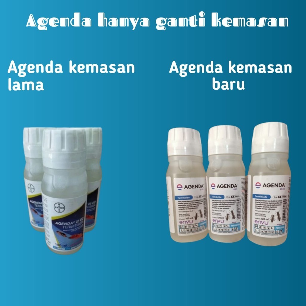 AGENDA Anti Rayap 25 EC 100 ML , Bayer ,  Obat Anti Rayap Agenda 25 EC Termitisida 100ml