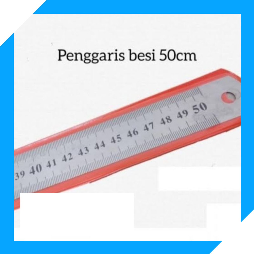 

BUTTERFLY PENGGARIS BESI 50CM / PENGGARIS STAINLESS STEEL / MISTAR BESI BUTTERFLY