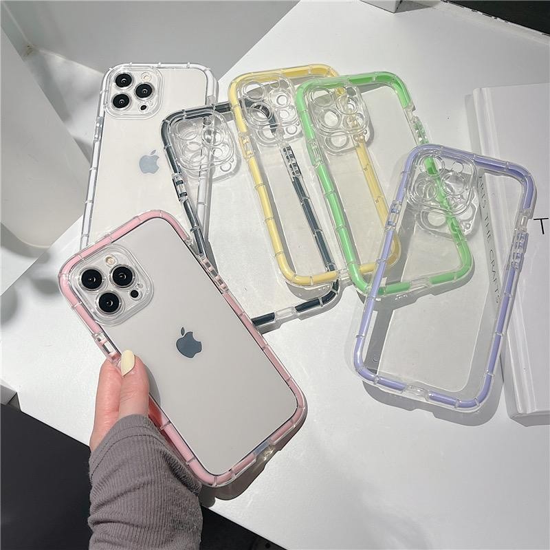 Cellstore03 Soft Case Luminous IPHONE Glow In The Dark Bumper Shockproof Clear Transparant GLOW IN T