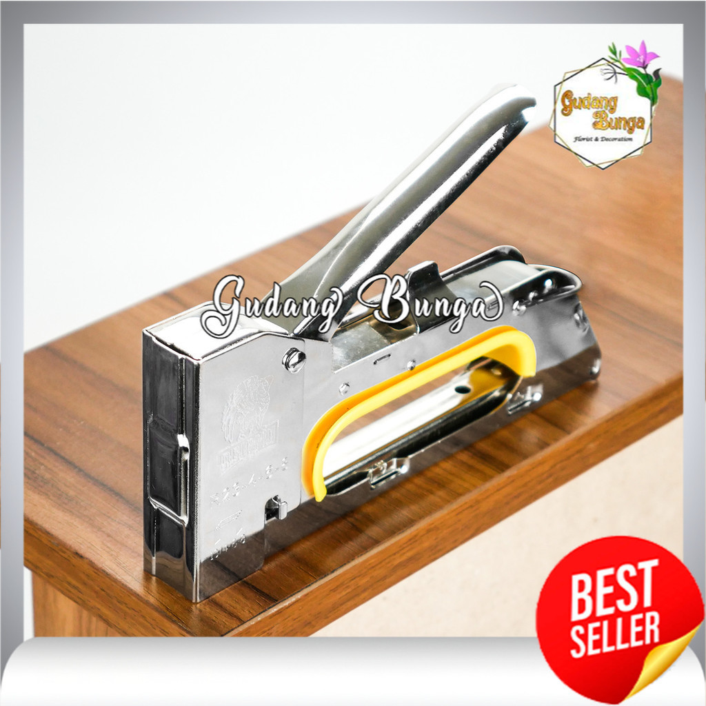

BISA COD!! Alat Staples Tembak Stapler Jepretan Gun Tracker Untuk Perekat Kardus Papan Kayu Jok Motor