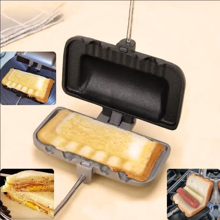 Cetakan SANDWICH SOSIS MAKER - Waffle Hotdog Maifan stone anti lengket