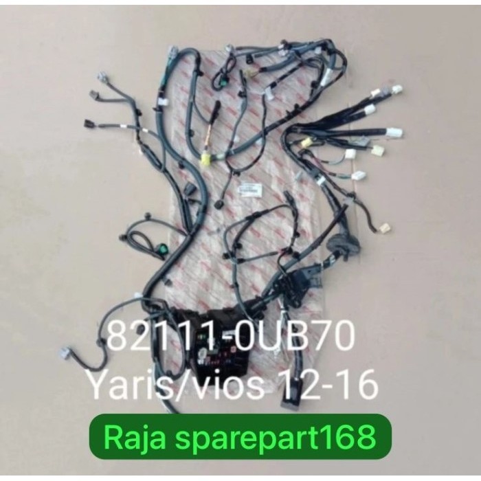 wiring harness kabel body toyota yaris vios 2012 2016 82111 0UB70 ori
