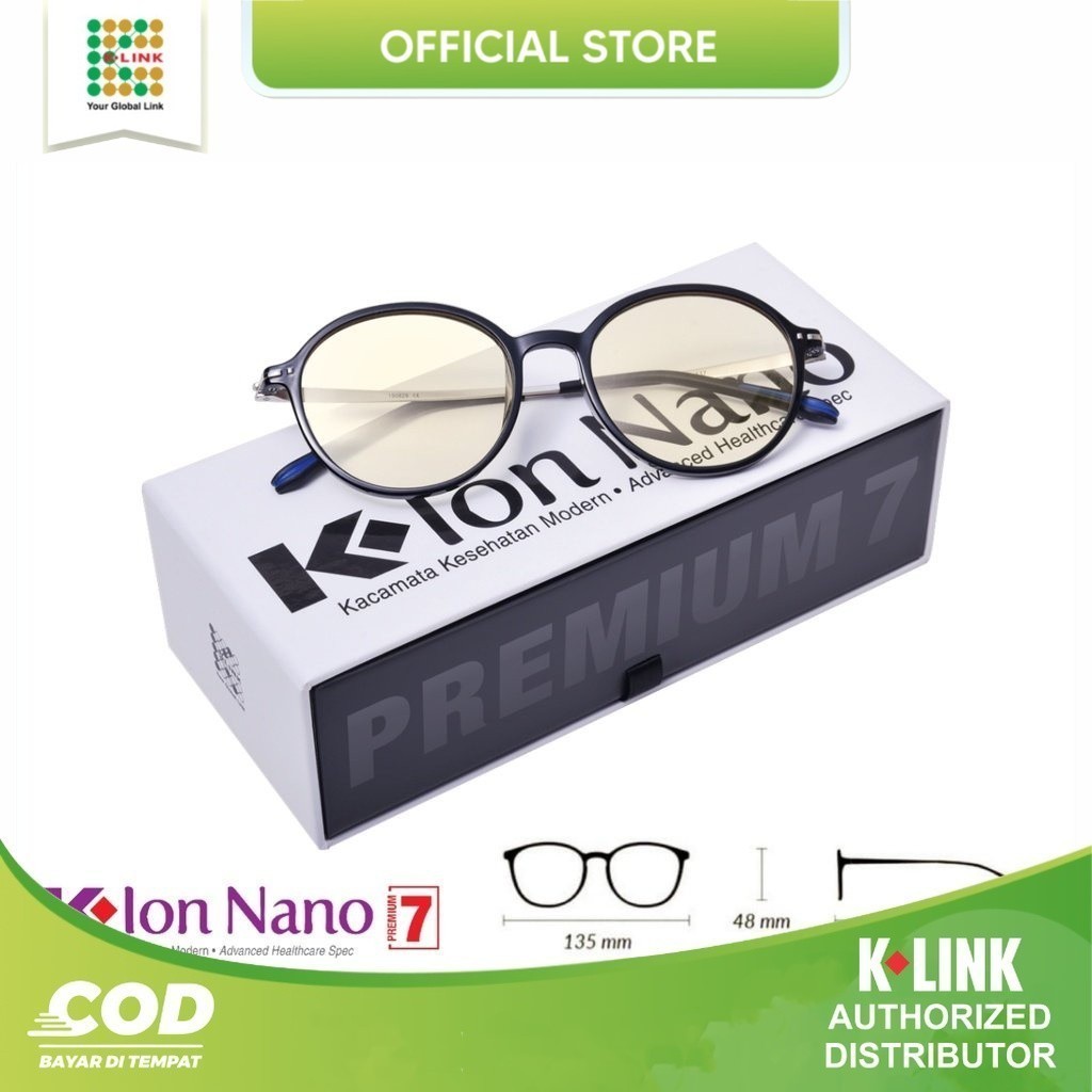 K ION NANO PREMIUM 7 ORIGINAL KACAMATA K ION NANO TERAPI KESEHATAN