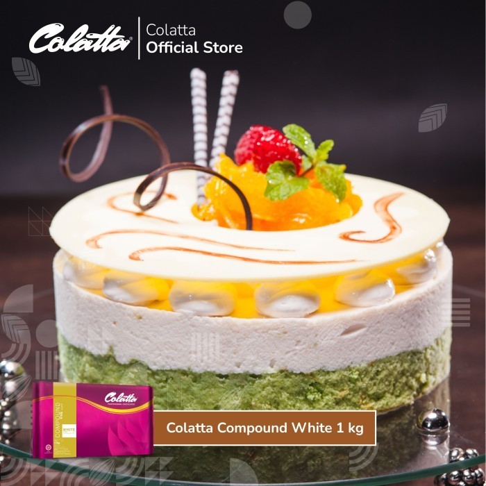 

Colatta Compound Chocolate White - Coklat Putih Batang 1Kg