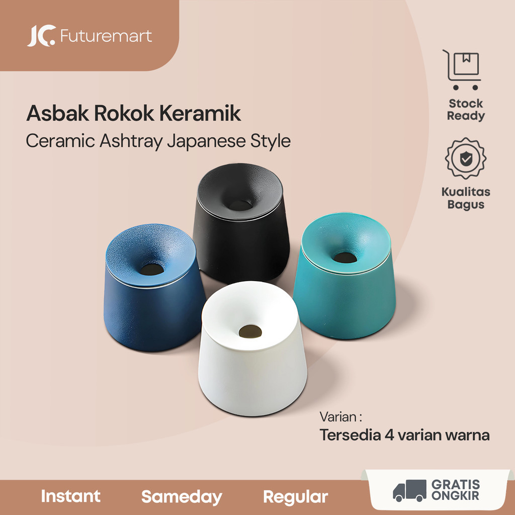 Spt3 Asbak rokok Iqos keramik ceramic Ashtray Japanese style BBD-025 RBU