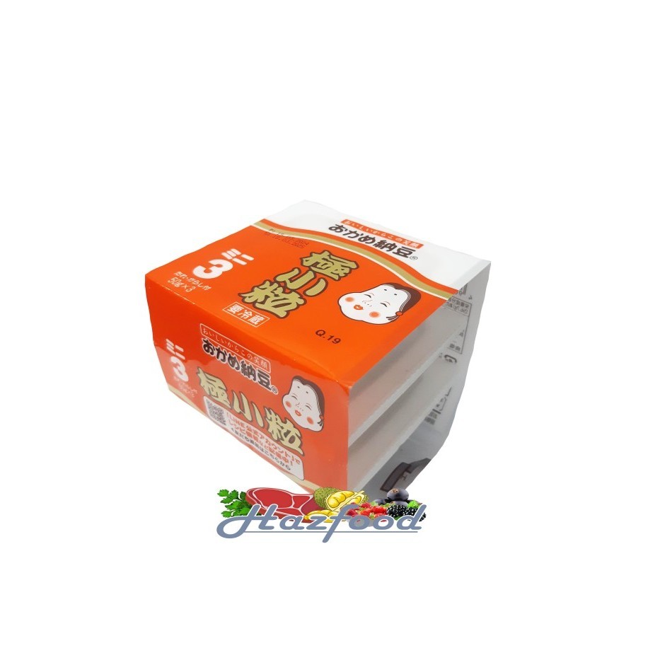 

Okame Natto Goku Kotsubu ( 50gr X 3 ) | Natto Kedelai Jepang 150 Gram