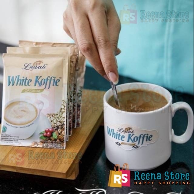 

LUWAK WHITE KOFFIE ORIGINAL 1 reng 10 sachet @ 20 gr - Reena Store