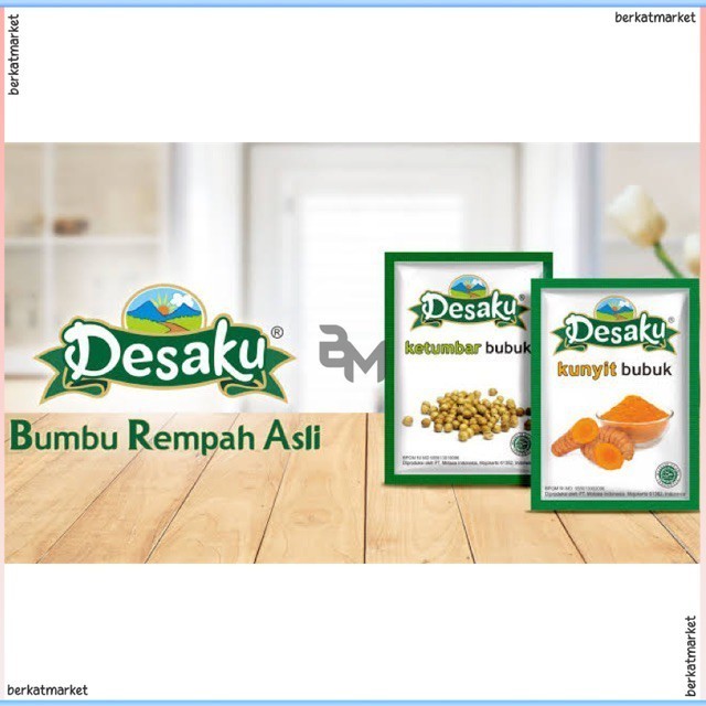 

Desaku Ketumbar Kunyit Bubuk Sachet isi 6s