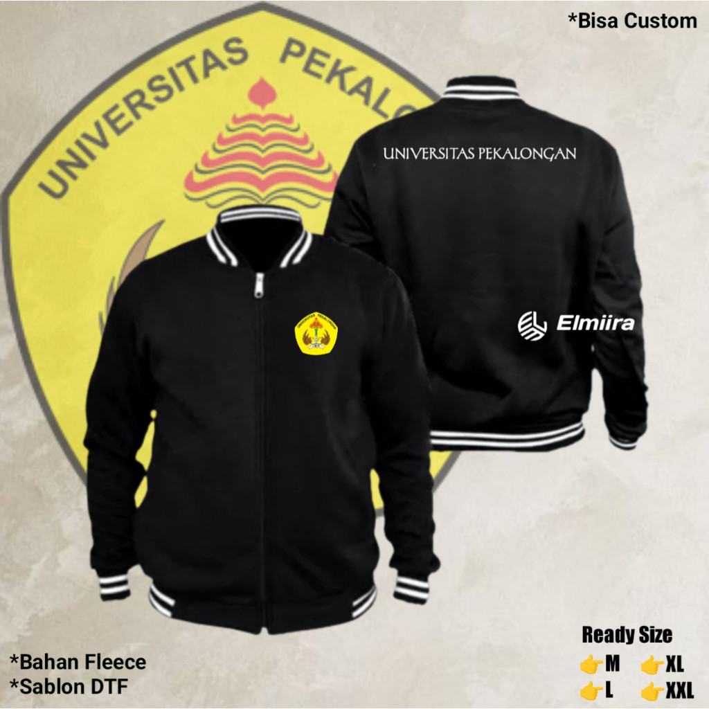 Jaket UNIVERSITAS PEKALONGAN Varsity Jaket Universitas Custom