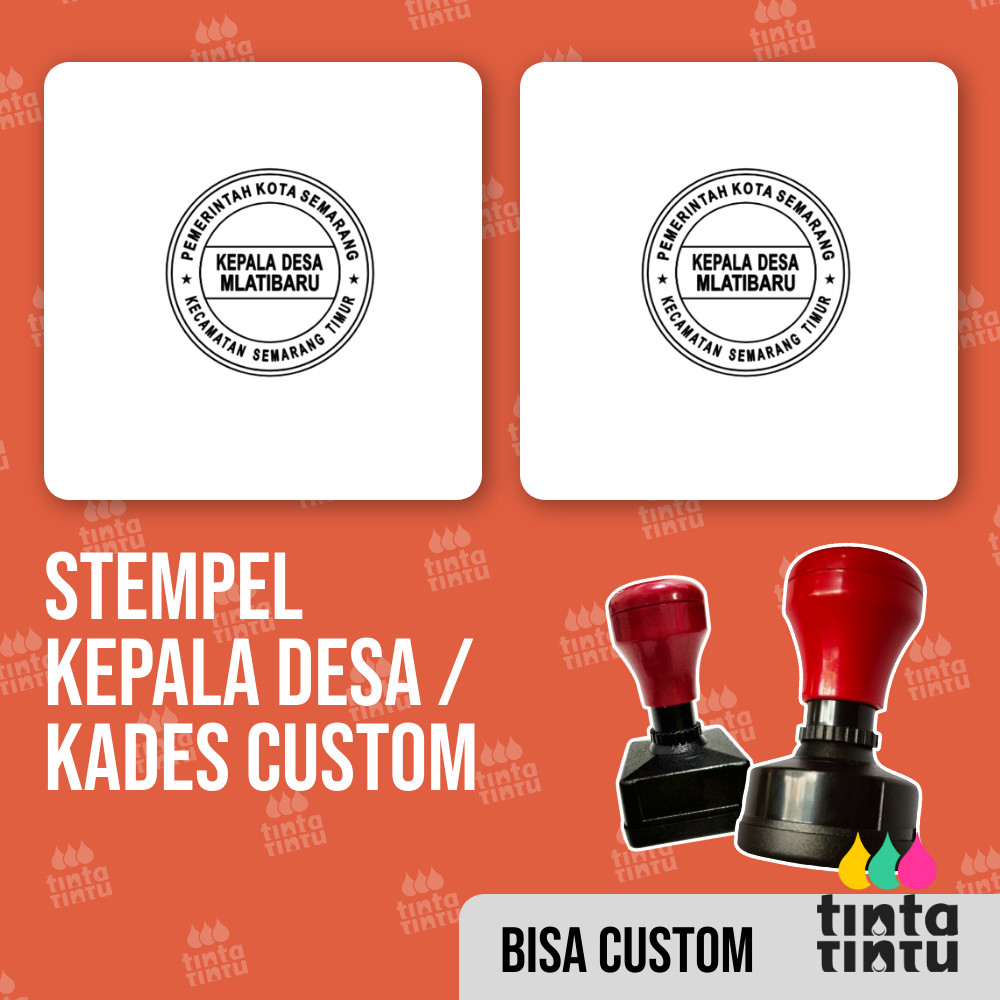 

Stempel Kepala Desa / Kades Custom