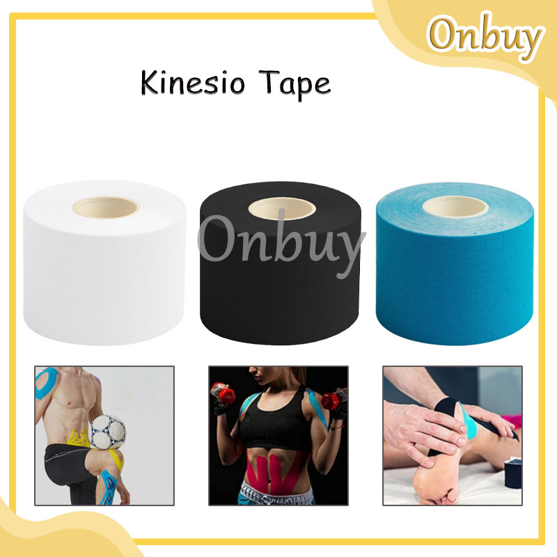 Tape Tapping Kinesiology Tape 5cm x 5m Pelindung Otot Olahraga Fitness Tapping