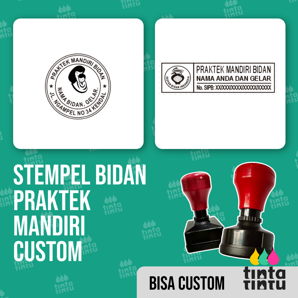 

Stempel Bidan Praktek Mandiri Custom